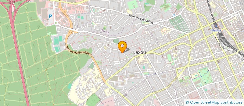 localisation de l'entreprise SCI SOFAM  LAXOU