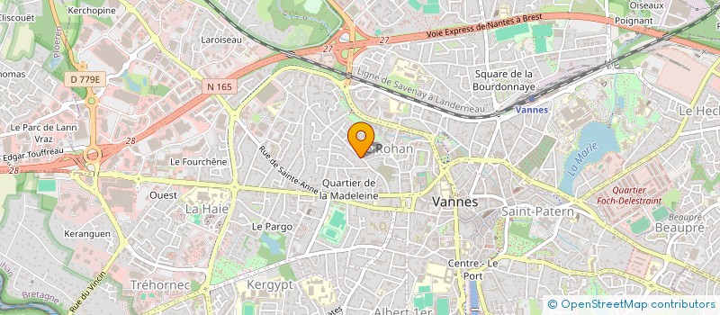 localisation de l'entreprise SCI SOFAPIT à VANNES