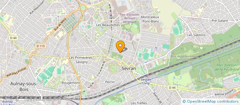 localisation de l'entreprise SCI SOFASEL à SEVRAN