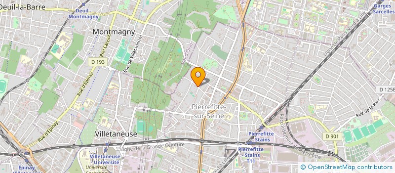 localisation de l'entreprise SCI SOFIA à PIERREFITTE-SUR-SEINE