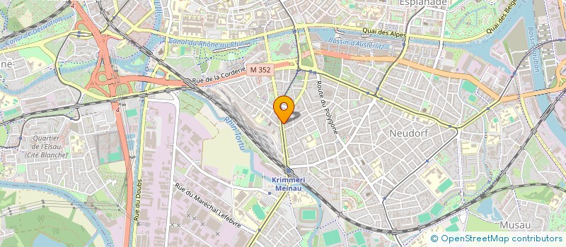 localisation de l'entreprise SCI SOFIA à STRASBOURG