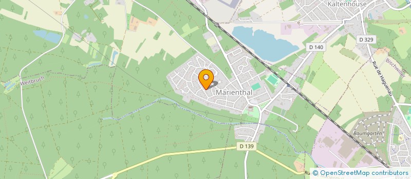 localisation de l'entreprise SCI SOFIA  HAGUENAU