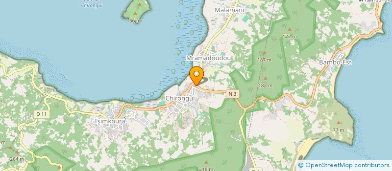 localisation de l'entreprise SCI SOFIA à CHIRONGUI