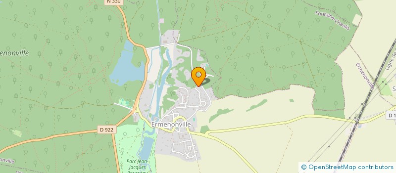 localisation de l'entreprise SCI SOFIA  ERMENONVILLE
