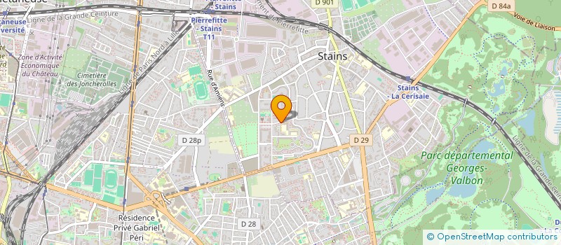 localisation de l'entreprise SCI SOFIA IMMO à STAINS