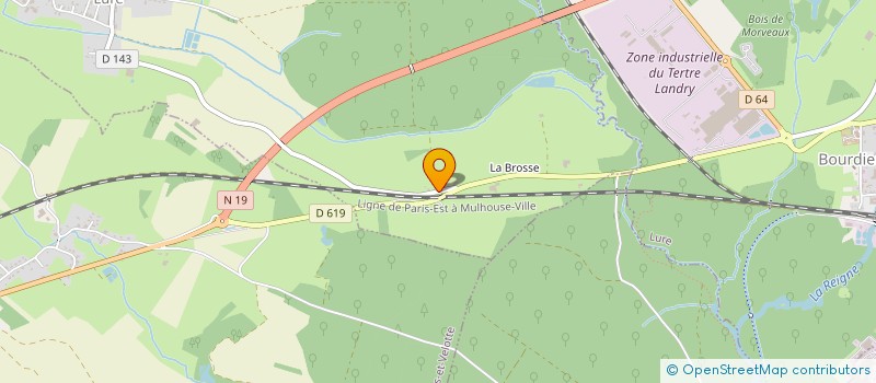 localisation de l'entreprise SCI SOFIANE à BOUHANS-LES-LURE