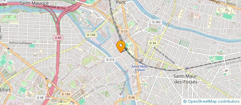 localisation de l'entreprise SCI SOFIB à SAINT-MAUR-DES-FOSSES