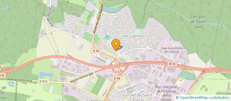 localisation de l'entreprise SCI SOFIEN  PLAISIR