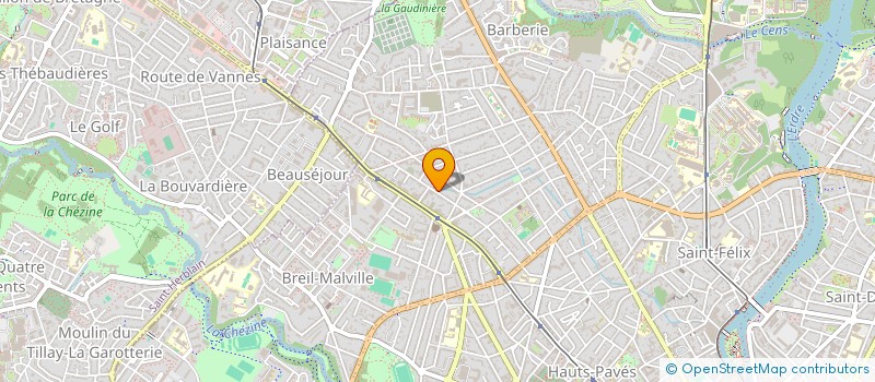 localisation de l'entreprise SCI SOFIGI à NANTES