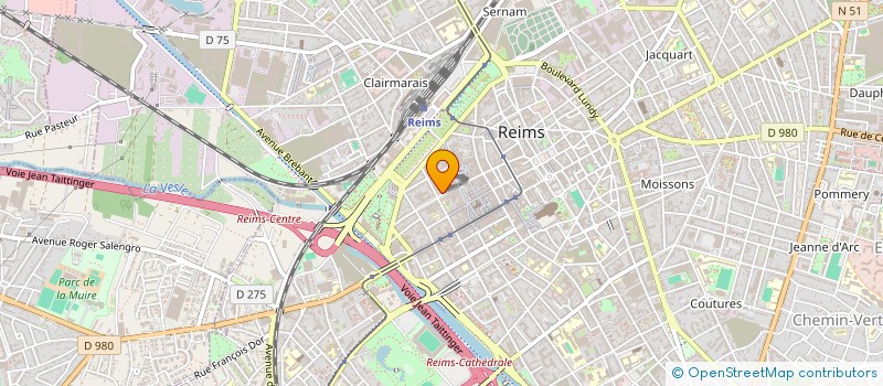 localisation de l'entreprise SCI SOFIM à REIMS
