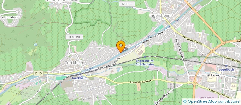 localisation de l'entreprise SCI SOFIMA  WALBACH