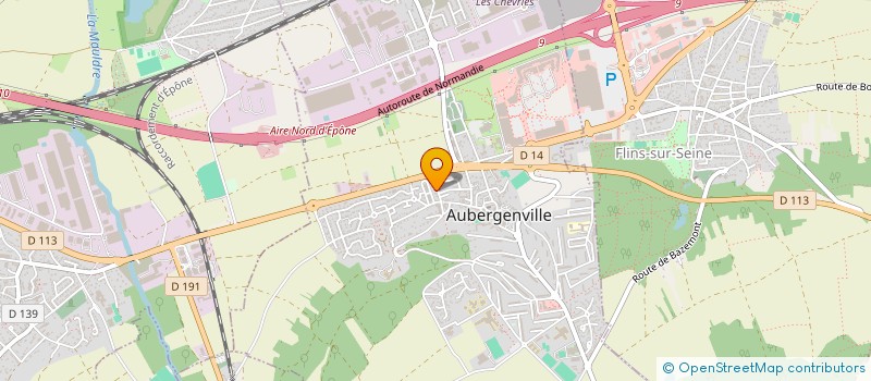 localisation de l'entreprise SCI SOFIMAG à AUBERGENVILLE