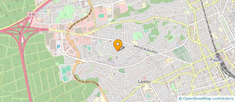 localisation de l'entreprise SCI SOFIMO  NANCY