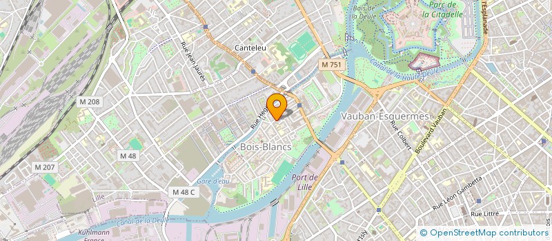 localisation de l'entreprise SCI SOFIMO CASSEL à LILLE