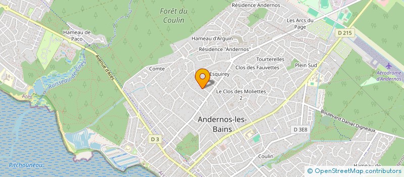 localisation de l'entreprise SCI SOFIMTO  ANDERNOS-LES-BAINS