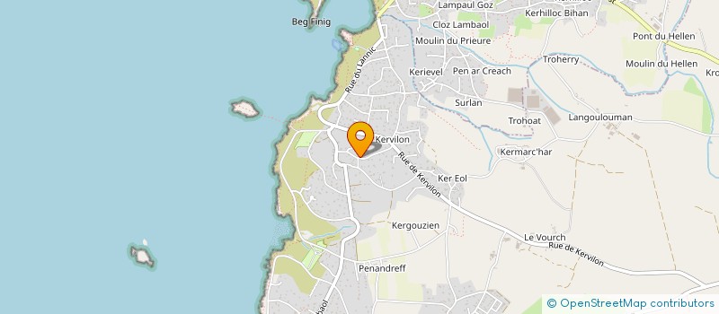 localisation de l'entreprise SCI SOFITOL  PLOUARZEL