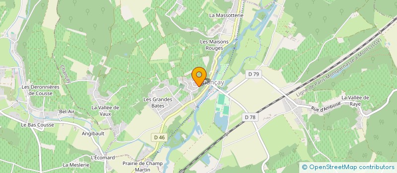 localisation de l'entreprise SCI SOFLO à VERNOU-SUR-BRENNE
