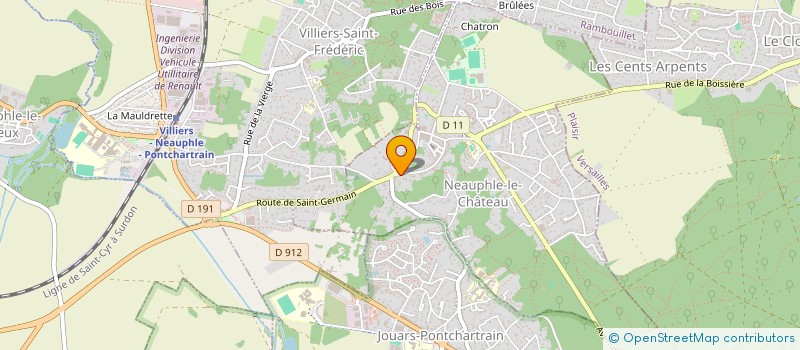 localisation de l'entreprise SCI SOFRASEV  BONNETABLE