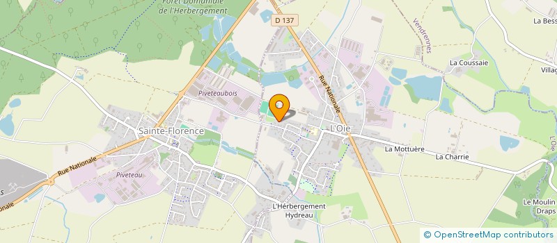 localisation de l'entreprise SCI SOFRE à L' OIE