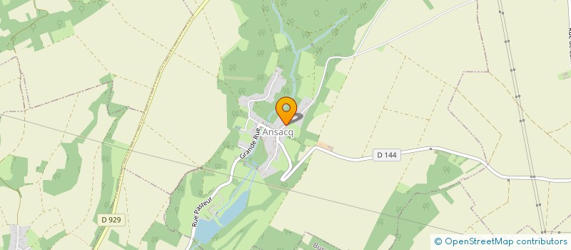 localisation de l'entreprise SCI SOFRE CIE  ANSACQ