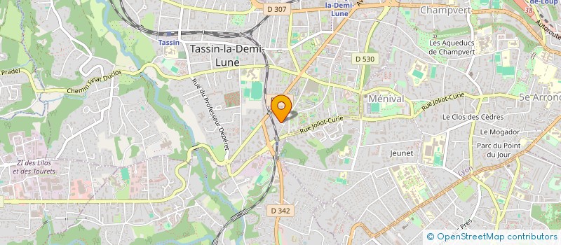 localisation de l'entreprise SCI SOFRONI  FONTAINES-SUR-SAONE