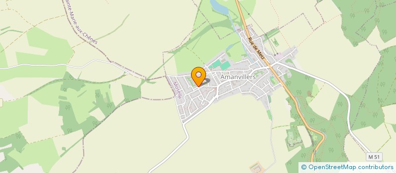 localisation de l'entreprise SCI SOFT  AMANVILLERS