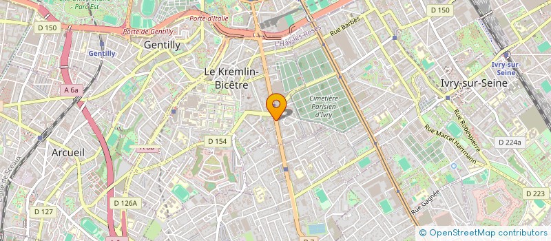 localisation de l'entreprise SCI SOFTA IMMO  LE KREMLIN-BICETRE