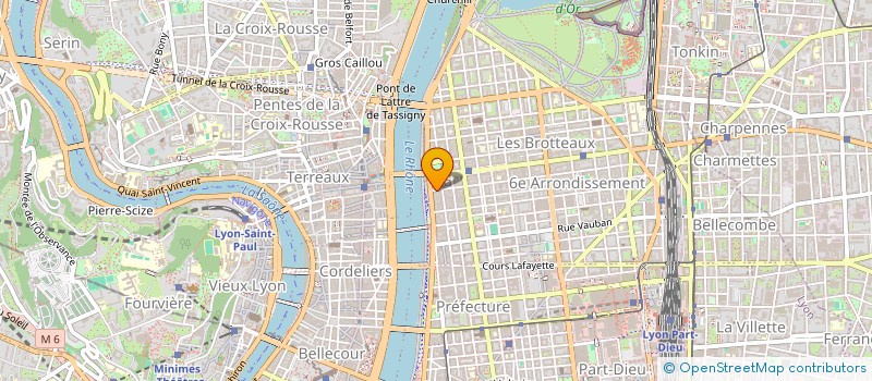 localisation de l'entreprise SCI SOFTARIMO  LYON