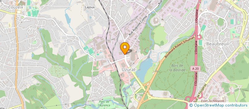 localisation de l'entreprise SCI SOGALIM à LIMOGES