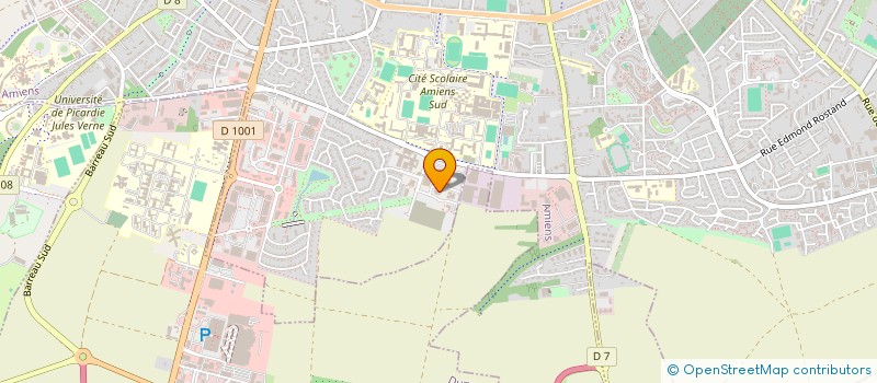 localisation de l'entreprise SCI SOGAST  AMIENS