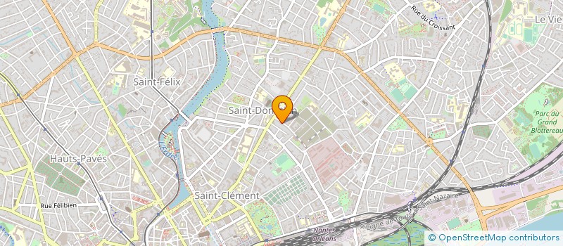 localisation de l'entreprise SCI SOGEBUL à NANTES
