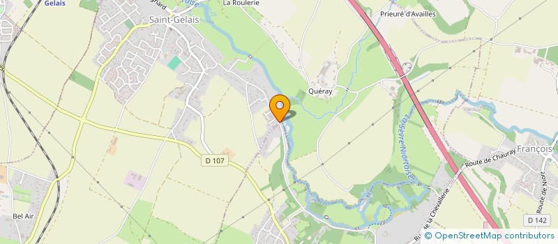 localisation de l'entreprise SCI SOGECY  SAINT-GELAIS