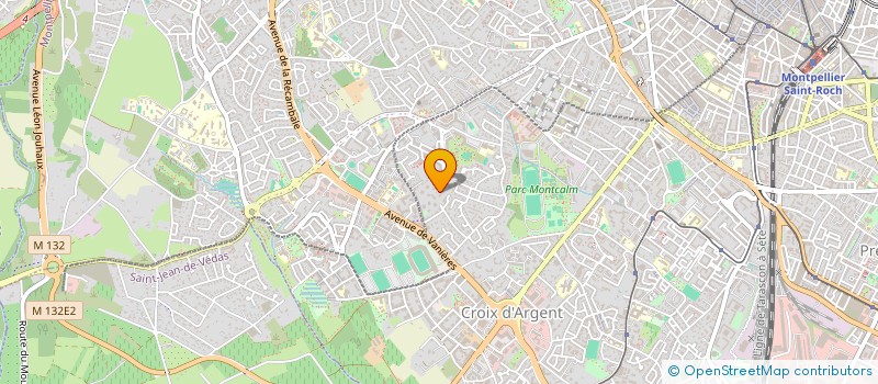 localisation de l'entreprise SCI SOGEFA à MONTPELLIER