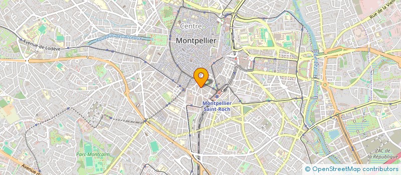 localisation de l'entreprise SCI SOGEPA à MONTPELLIER
