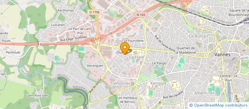 localisation de l'entreprise SCI SOGEPA à VANNES