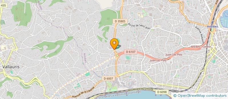 localisation de l'entreprise SCI SOGEPIMEAU à ANTIBES