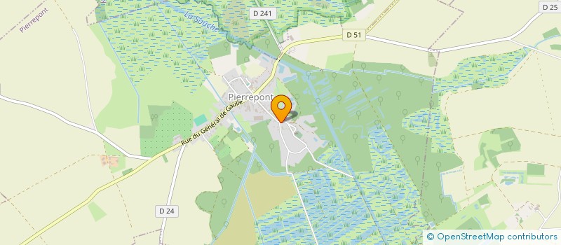 localisation de l'entreprise SCI SOGEXIM  PIERREPONT