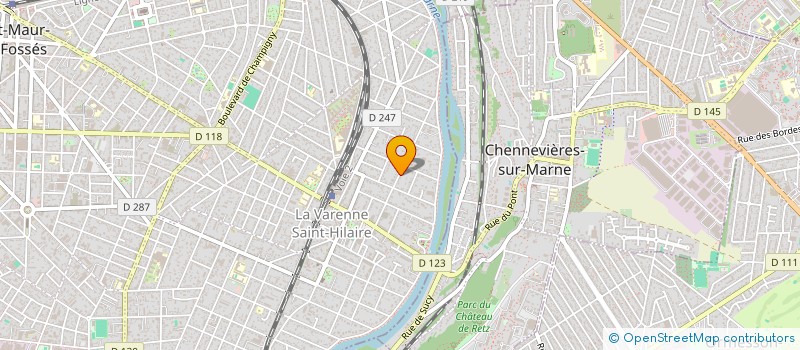 localisation de l'entreprise SCI SOGIA à SAINT-MAUR-DES-FOSSES