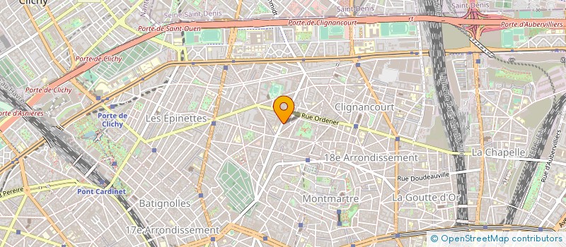 localisation de l'entreprise SCI SOGIBE  PARIS