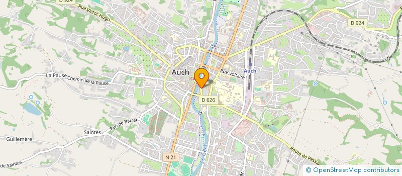 localisation de l'entreprise SCI SOGIM à AUCH