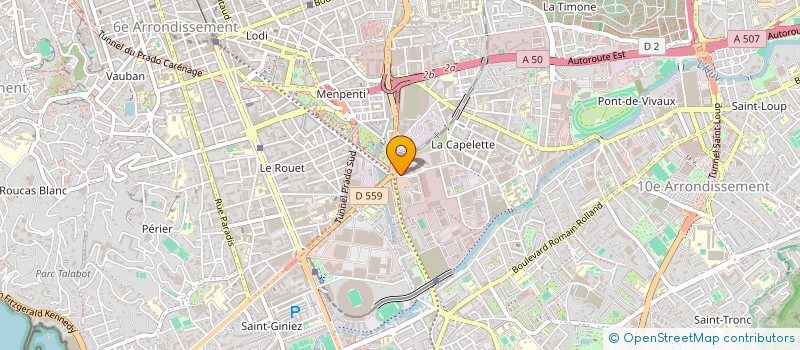 localisation de l'entreprise SCI SOGIMURE à MARSEILLE