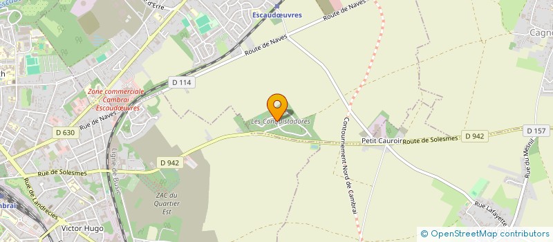 localisation de l'entreprise SCI SOGUI  ESCAUDUVRES