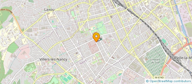 localisation de l'entreprise SCI SOHCAR  NANCY