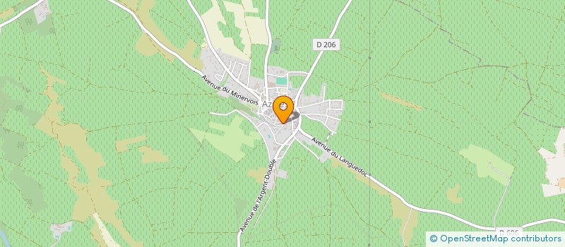 localisation de l'entreprise SCI SOHE  AZILLE