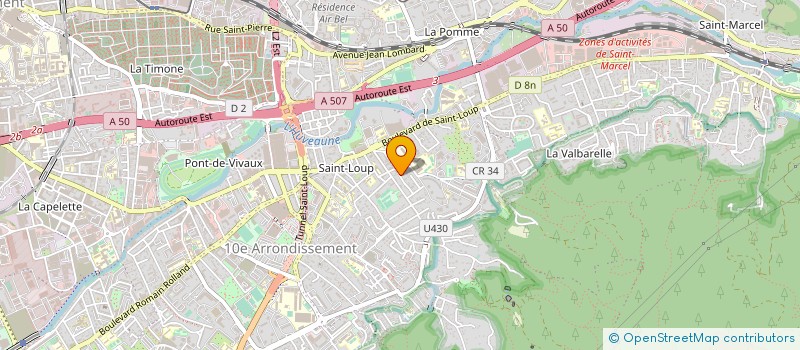 localisation de l'entreprise SCI SOHEN1334 à MARSEILLE