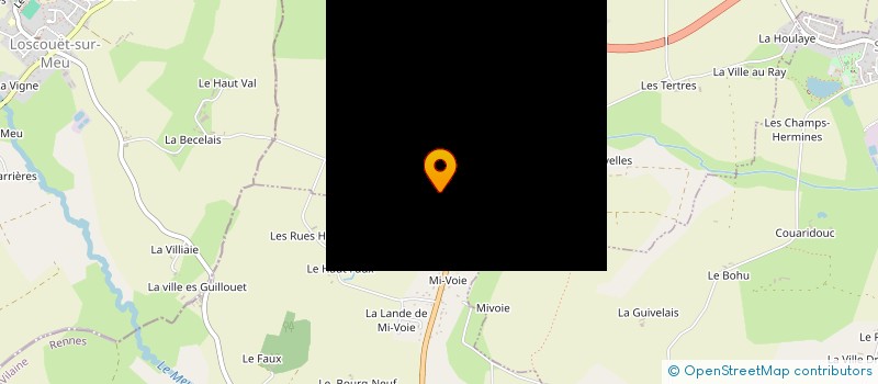 localisation de l'entreprise SCI SOHIER  SAINT-MEEN-LE-GRAND