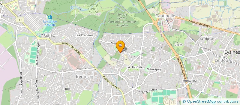 localisation de l'entreprise SCI SOHY  LE HAILLAN