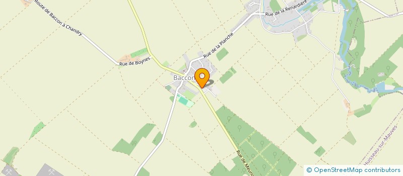 localisation de l'entreprise SCI SOIGNON à BACCON