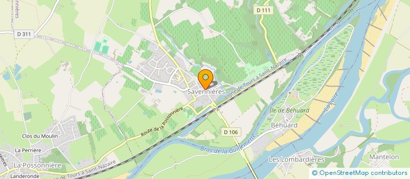 localisation de l'entreprise SCI SOIPHANE à SAINT-GERMAIN-DES-PRES