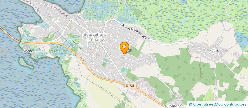 localisation de l'entreprise SCI SOISSONS  BOURCEFRANC-LE-CHAPUS